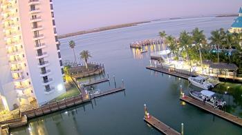Weather camera view of Sanibel Harbour Yacht Club.