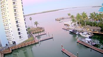 Weather camera view of Sanibel Harbour Yacht Club.