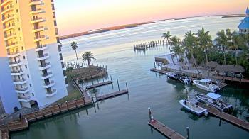 Weather camera view of Sanibel Harbour Yacht Club.