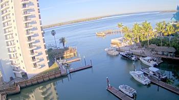 Weather camera view of Sanibel Harbour Yacht Club.