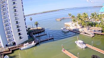 Weather camera view of Sanibel Harbour Yacht Club.