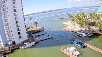 Weather camera view of Sanibel Harbour Yacht Club.