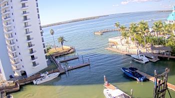 Weather camera view of Sanibel Harbour Yacht Club.