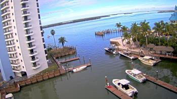 Weather camera view of Sanibel Harbour Yacht Club.