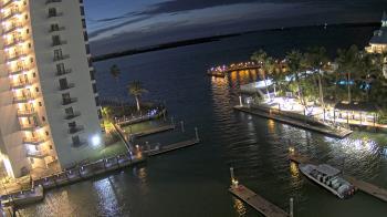 Weather camera view of Sanibel Harbour Yacht Club.