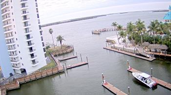 Weather camera view of Sanibel Harbour Yacht Club.
