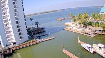 Weather camera view of Sanibel Harbour Yacht Club.