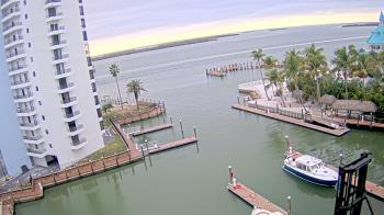 Weather camera view of Sanibel Harbour Yacht Club.