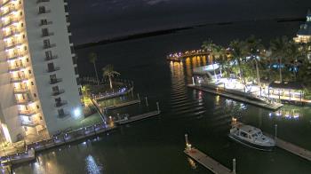 Weather camera view of Sanibel Harbour Yacht Club.