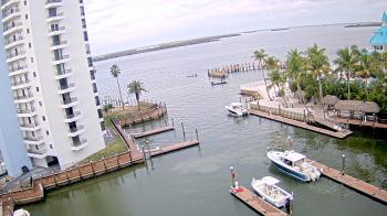 Weather camera view of Sanibel Harbour Yacht Club.