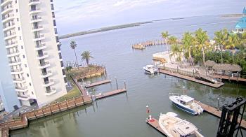 Weather camera view of Sanibel Harbour Yacht Club.