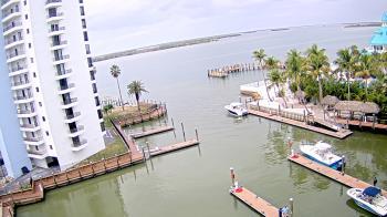 Weather camera view of Sanibel Harbour Yacht Club.