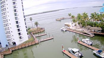 Weather camera view of Sanibel Harbour Yacht Club.
