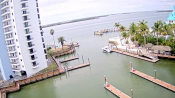 Weather camera view of Sanibel Harbour Yacht Club.