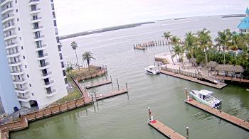 Weather camera view of Sanibel Harbour Yacht Club.