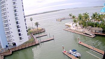 Weather camera view of Sanibel Harbour Yacht Club.