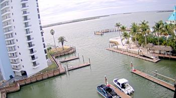 Weather camera view of Sanibel Harbour Yacht Club.