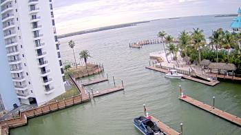 Weather camera view of Sanibel Harbour Yacht Club.