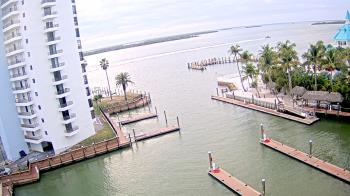 Weather camera view of Sanibel Harbour Yacht Club.