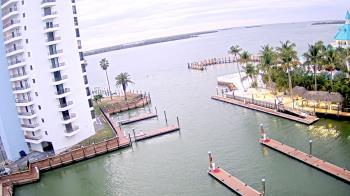 Weather camera view of Sanibel Harbour Yacht Club.