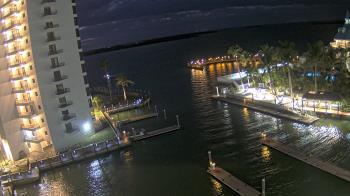Weather camera view of Sanibel Harbour Yacht Club.