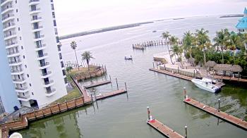Weather camera view of Sanibel Harbour Yacht Club.