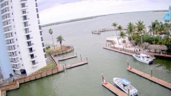 Weather camera view of Sanibel Harbour Yacht Club.