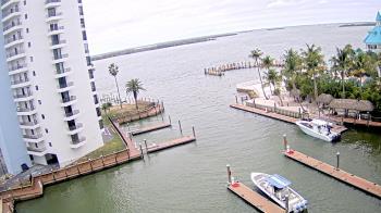 Weather camera view of Sanibel Harbour Yacht Club.