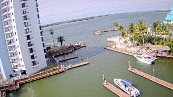 Weather camera view of Sanibel Harbour Yacht Club.