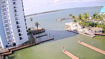 Weather camera view of Sanibel Harbour Yacht Club.