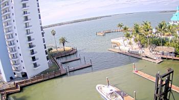 Weather camera view of Sanibel Harbour Yacht Club.
