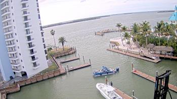 Weather camera view of Sanibel Harbour Yacht Club.