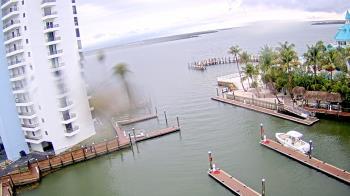 Weather camera view of Sanibel Harbour Yacht Club.