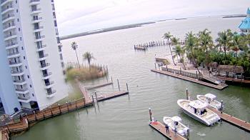 Weather camera view of Sanibel Harbour Yacht Club.