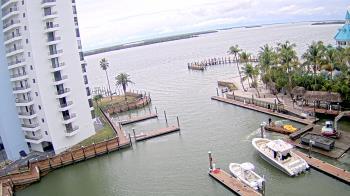 Weather camera view of Sanibel Harbour Yacht Club.