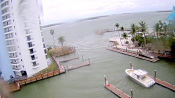 Weather camera view of Sanibel Harbour Yacht Club.