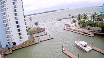 Weather camera view of Sanibel Harbour Yacht Club.
