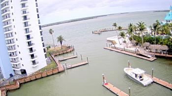 Weather camera view of Sanibel Harbour Yacht Club.