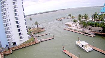 Weather camera view of Sanibel Harbour Yacht Club.