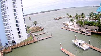 Weather camera view of Sanibel Harbour Yacht Club.