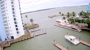 Weather camera view of Sanibel Harbour Yacht Club.