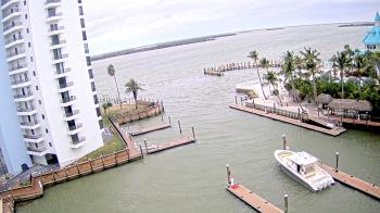 Weather camera view of Sanibel Harbour Yacht Club.