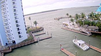 Weather camera view of Sanibel Harbour Yacht Club.