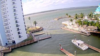 Weather camera view of Sanibel Harbour Yacht Club.