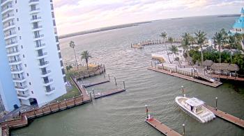 Weather camera view of Sanibel Harbour Yacht Club.