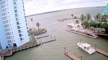 Weather camera view of Sanibel Harbour Yacht Club.