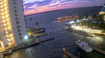 Weather camera view of Sanibel Harbour Yacht Club.