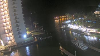 Weather camera view of Sanibel Harbour Yacht Club.