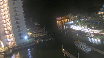 Weather camera view of Sanibel Harbour Yacht Club.