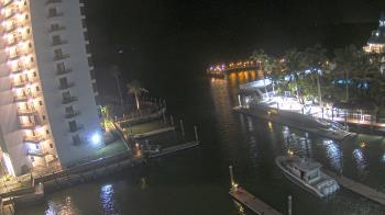 Weather camera view of Sanibel Harbour Yacht Club.